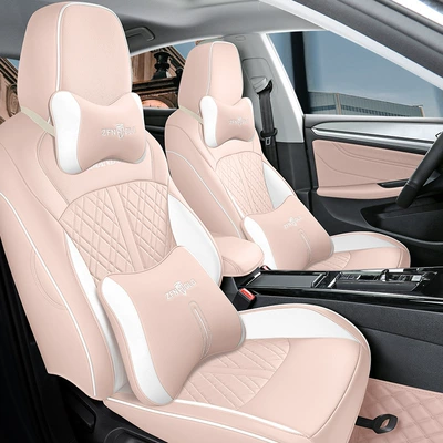 Modelə uyğun (Original) oturacaq örtükləri Seat Cover All Seasons Leather - elegant-powder-full-leather-deluxe-edition-remarks-model-year-rear-half-pack