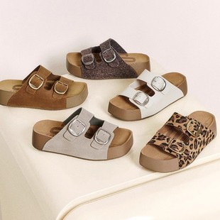 Slippers for Women 2025 New Popular Summer Skirts Fashionable Shoes Sandals Slippers Women's Shoes Outer Wear Beach Sandals