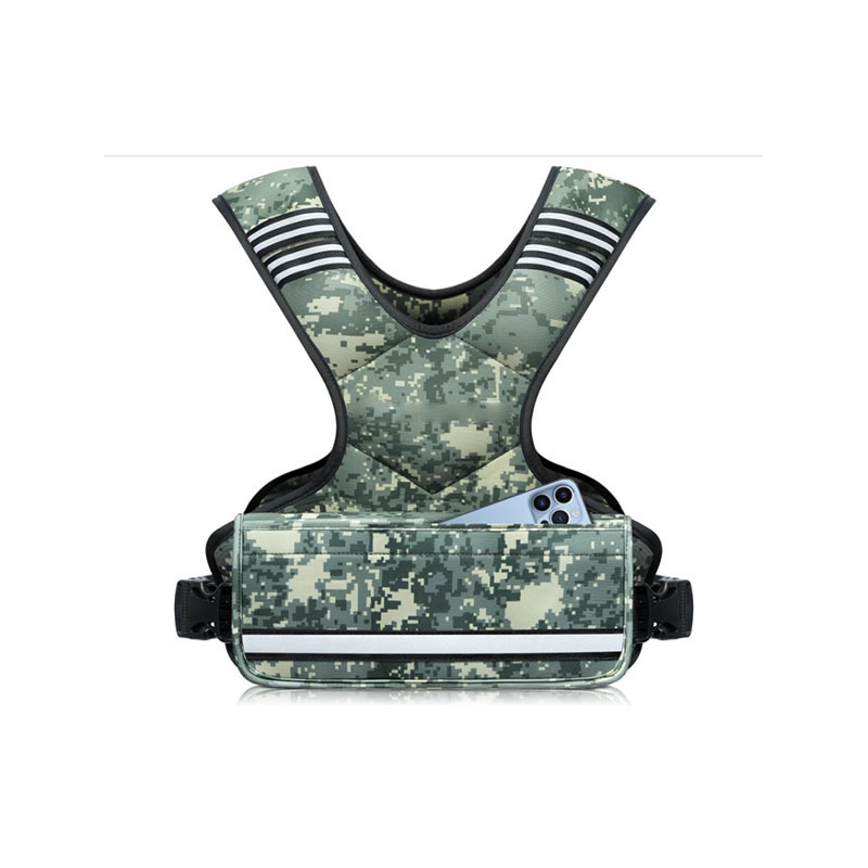 Nuevo chaleco de carga ajustable para hombres y mujeres corriendo al aire libre entrenamiento de acondicionamiento físico pesado chaqueta de arena artículos deportivos image 9