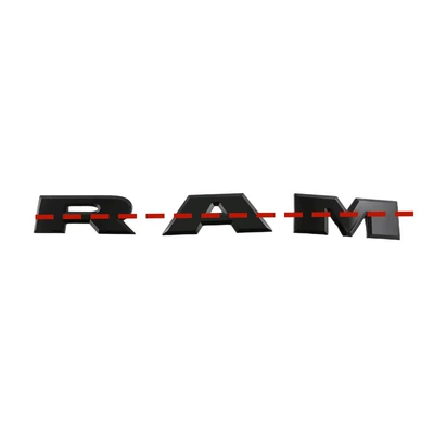 Ram Reflective Mirror, Fuel Tank | Other Automotive Exterior Supplies - abs-piano-black-post-letter-mark
