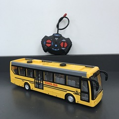 Rechargeable remote control car remote control bus school bus bus tourist bus cross-border new children's toy car