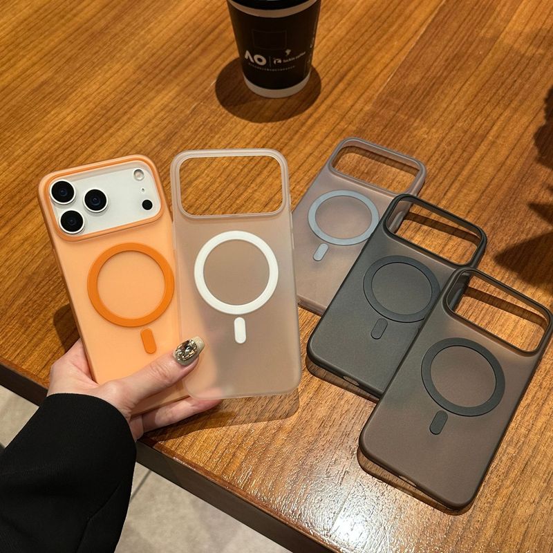 适用苹果17Pro磁吸磨砂手机壳iPhone17Air简约保护套17Promax超薄|undefined