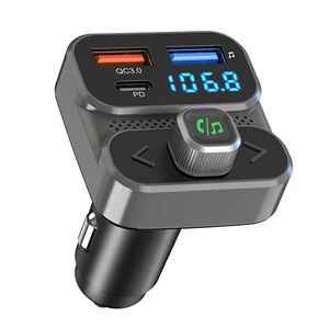 P23 avtomobil Bluetooth MP3 pleyer, FM ötürücü, 3.1A şarj cihazı, USB