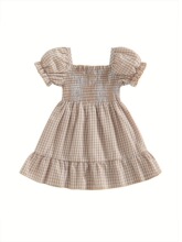 Q 90469 Girl's One Shoulder Dress Ůͯ�B��ȹ