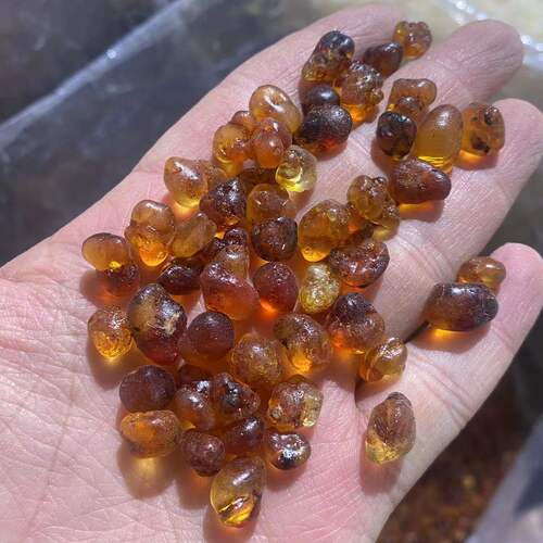 Yunnan Peach Gel 0.8 High Quality Peach Gel Peach Tears Can Be Paired With Snowy Yam Soapnut Combination Wholesale