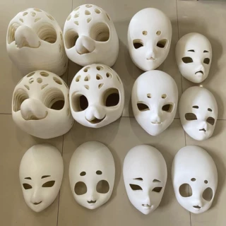 3d打印兽头头骨工厂定制pla打印cosplay道具定制设计兽头diy材料