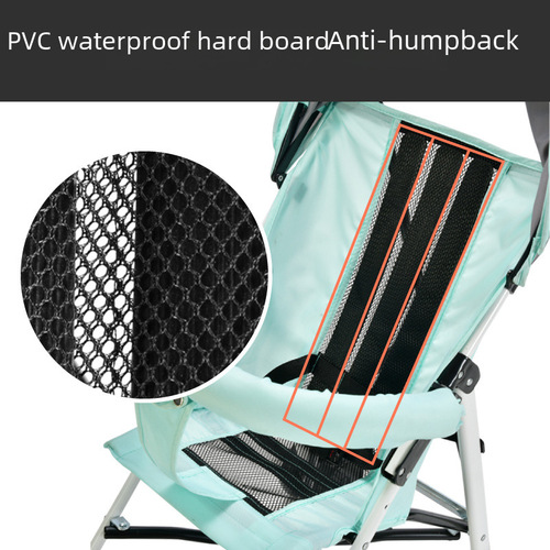 Wholesale foldable lightweight baby stroller with reclining function, portable for infants and toddlers, one-piece dropshipping stroller