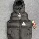 PALACE x Rapha Joint FW22 V-Neck Zipper Letter Printed Vest Unisex Black