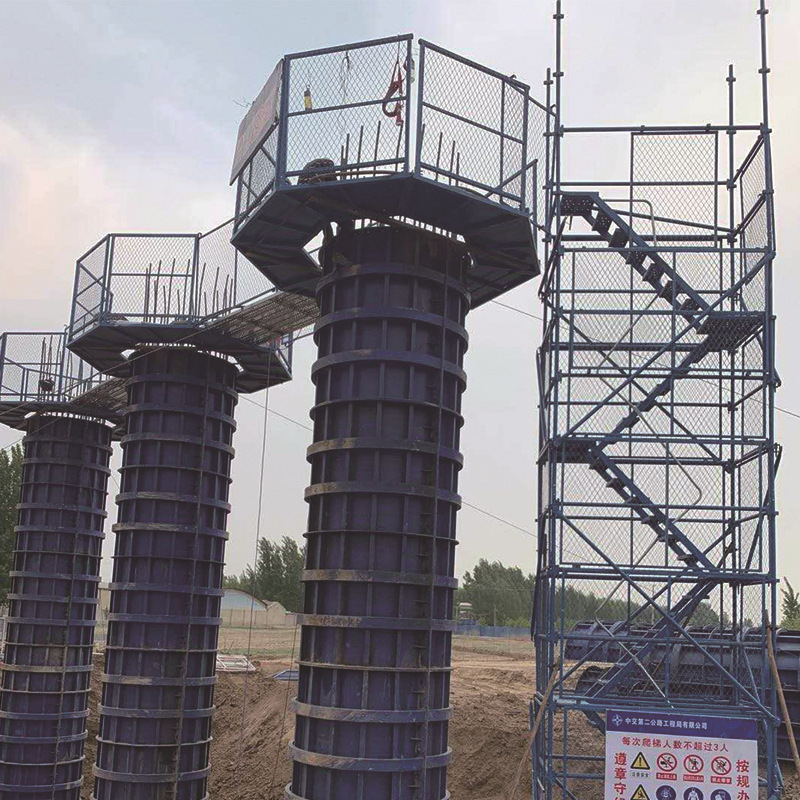 厂家直发 建筑盖梁平台安全施工平台 桥梁平台 基坑通道 隧道施工