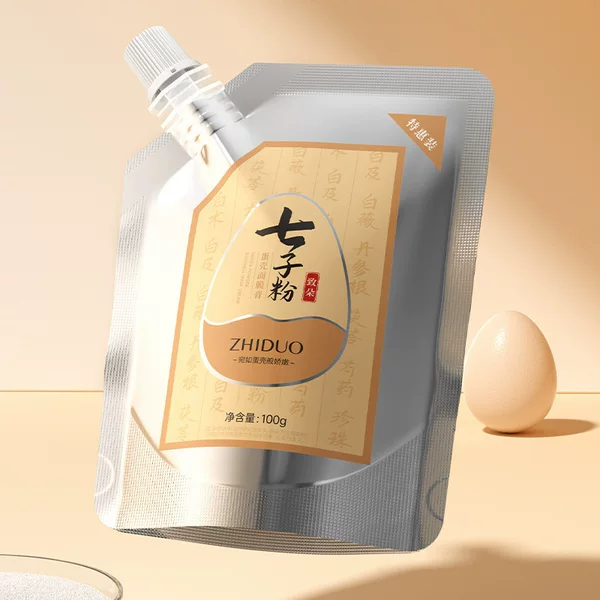 Zhiduo Qizi powder eggshell Elastic firming good night Ice film 100g apply mask moisturizing face factory wholesale