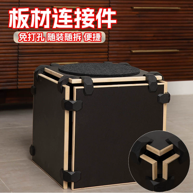 Мебельный соединитель конструктивный элемент Пластина 90 90 градусов соединение три в одном винт с наклонным отверстием Деревообработка DIY черепаха