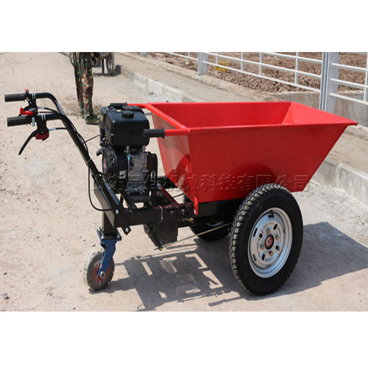 建筑工地汽油翻斗车 养殖场动物粪便转运车 小型沙石推拉运输车