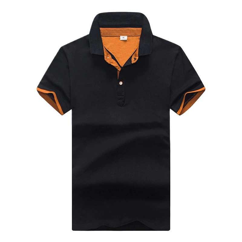 Поло, трендовая облегающая цветная T-shirt с коротким рукавом для отдыха, коллекция 2021 года, корейский стиль