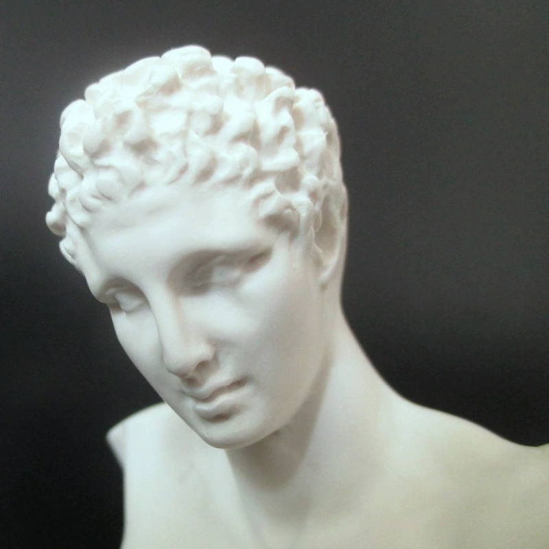 7cm Hermes resin imitation gypsum mini figurine Nordic desktop ornament ins style sculpture ornament