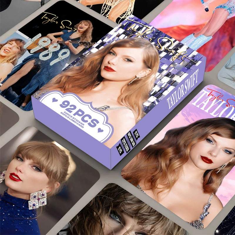 92ШТ HD фотокарточка Taylorus Lomo карта коллекционная карта Taylor Swift коробка