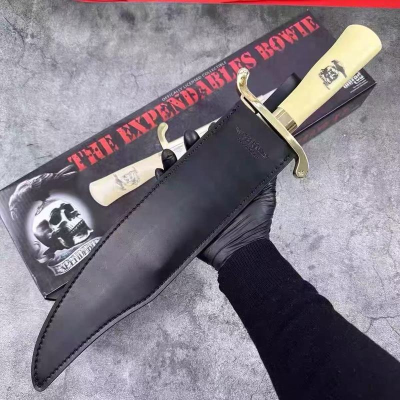 国境を越えた貿易屋外小型ストレートナイフ大型ゴールデンバックナイフ高硬度家庭用フルーツナイフ|undefined