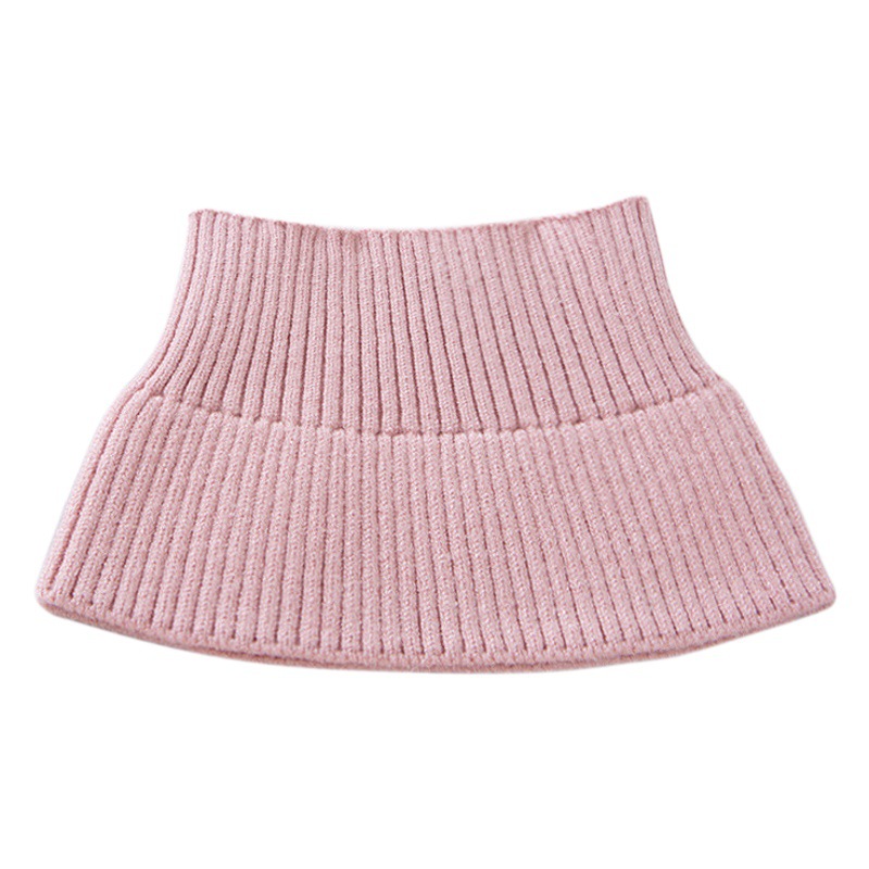Cashmere Neck Sleeve Women's Knitted Elastic High Neck Cervical Warm Shading Neck High Neck Fake Collar Hair Band Headband Scarf