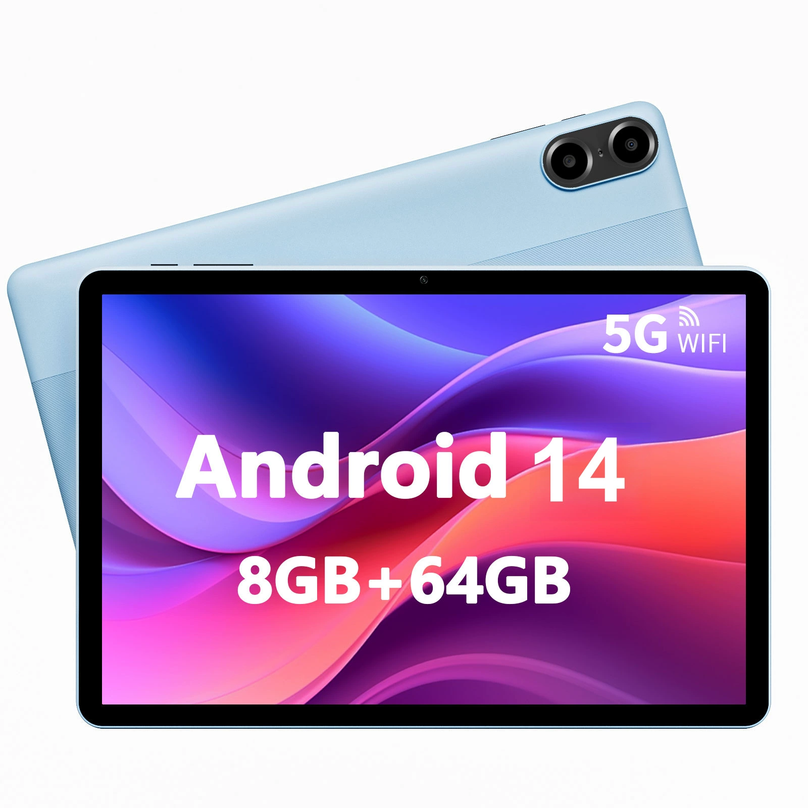 Планшетный ноутбук, 10 см, Android, 8 ГБ, 4G, 64 ГБ