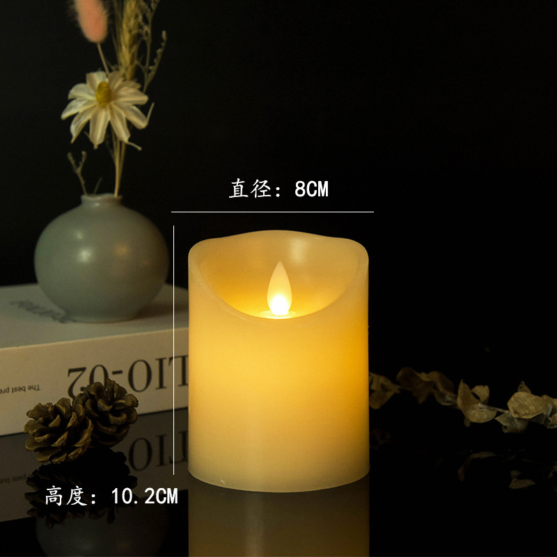 LED電子ろうそく灯ロマンチックな結婚祝いは街灯を導いてろうそくのホテルの家の誕生日パーティーの装飾をシミュレーションします。|undefined