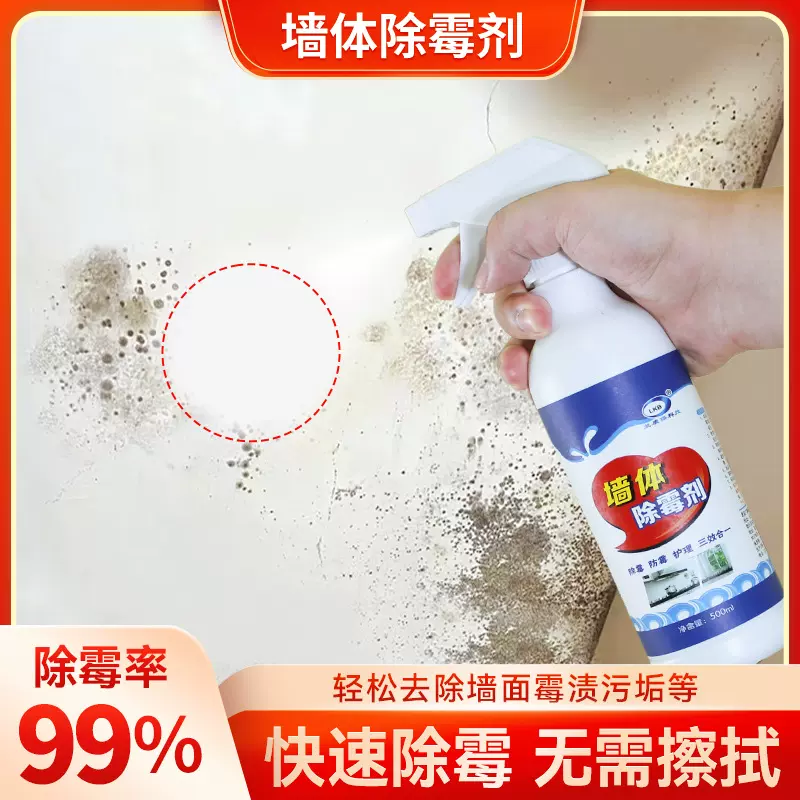 爆款墙体除霉剂墙面去霉菌霉斑厨房除霉喷雾清洁剂天天特卖