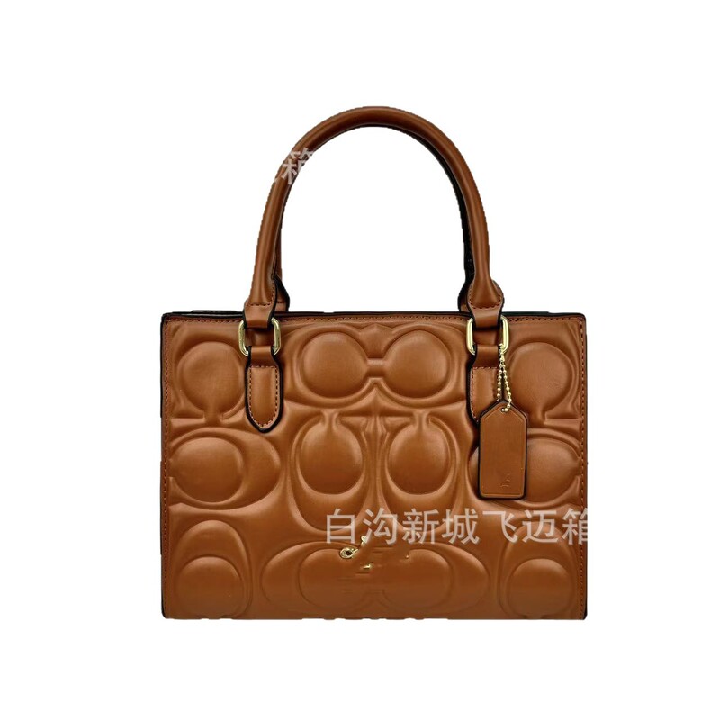 跨境2025新款时尚轻奢设计压痕欧美时尚大容量托特包ins斜挎包bag|undefined