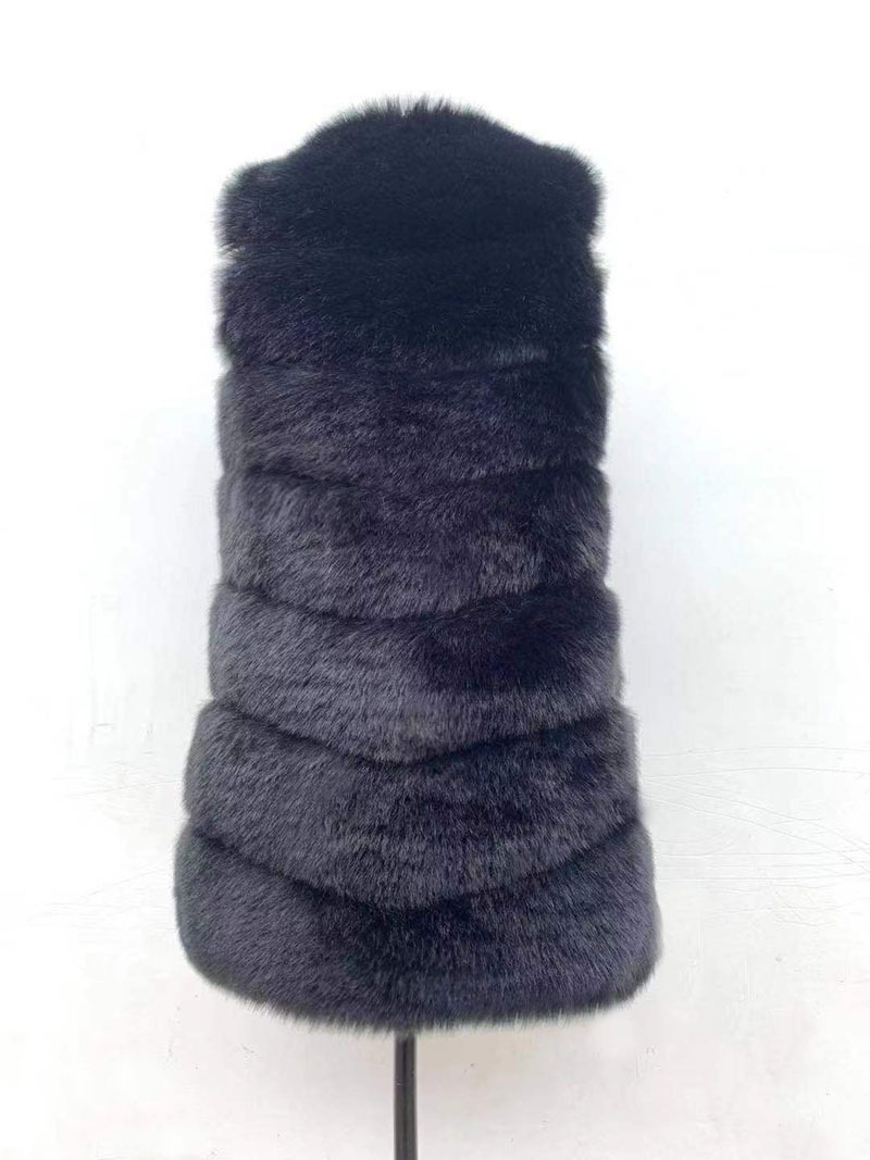 Damen Kunstfellweste Ärmellose Weste Für Herbst Und Winter_voghion.com