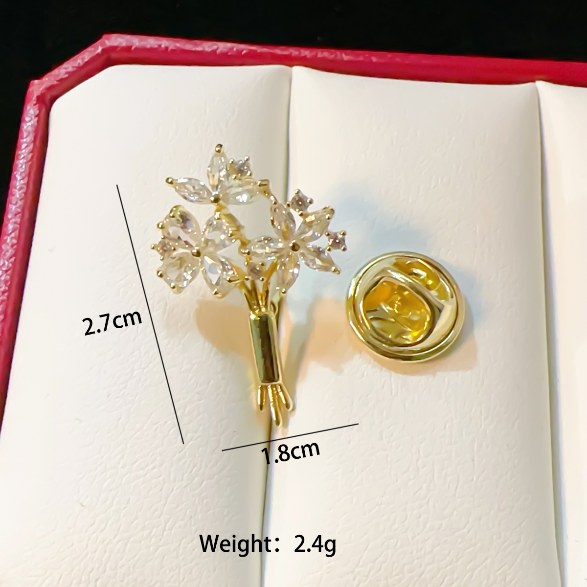3g Weight Brooches Classification Banquet, Date Occasion Copper Material Rabbit, Swan, Snowflake Pattern Women's Gender Plating Design Sweet Style Sweet Pin Rabbit Swan Snowflake Copper Plating Women's Brooches 9
