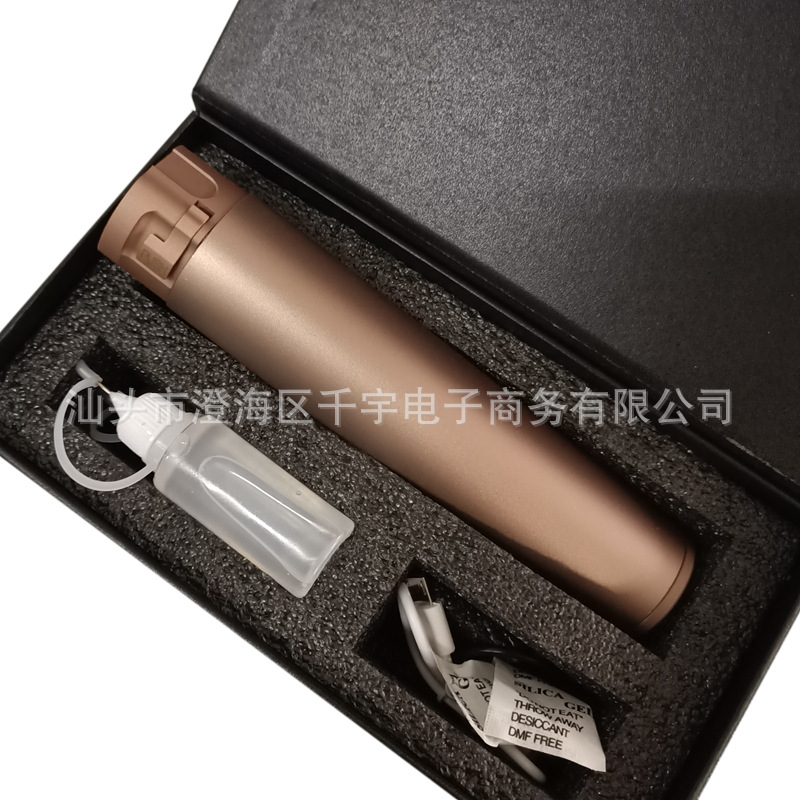 Lobo de humo luminoso silenciador de Respiración de fuego cerdo Arco Iris silenciador accesorios spray de humo colorido eliminando esencia golpeando SLR pequeña luna