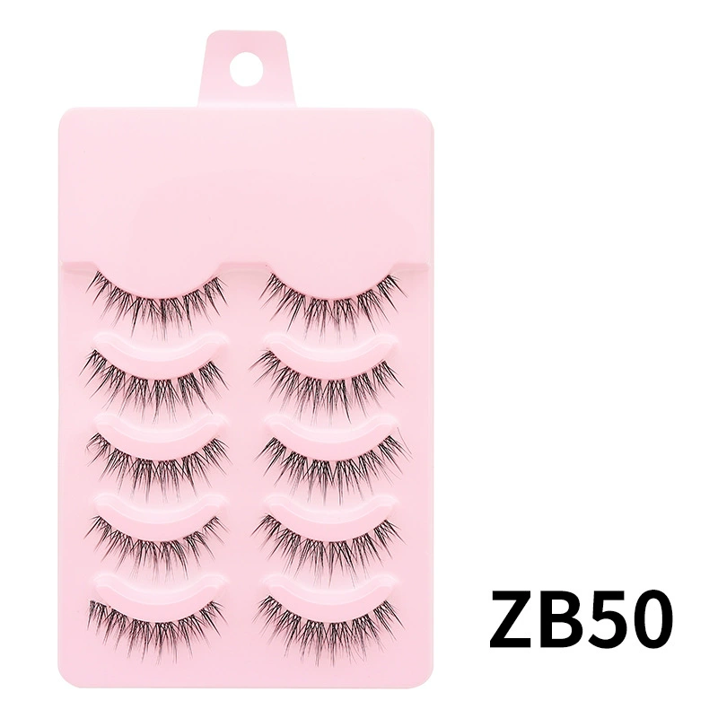 False Eyelashes DINGSEN, 5-Pair Set, Everyday & Cosplay Styles, Assorted Bands