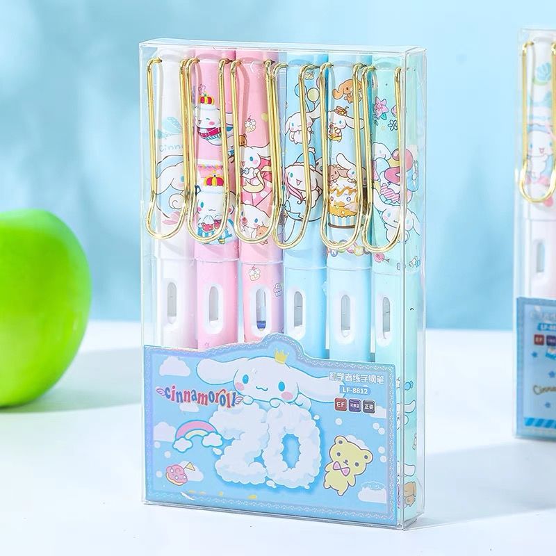 Sanrio coolomi pen estudiante bolsa de tinta especial pen ins estilo de alta apariencia estilo chica tinta reemplazable