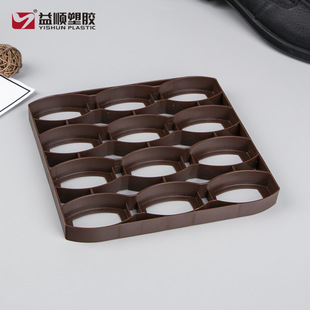 Factory Direct Supply Yishun Liquid Shoe Polish Care Bottle Base Cleaner Plastic Bottle Base Base Plastic Bracket