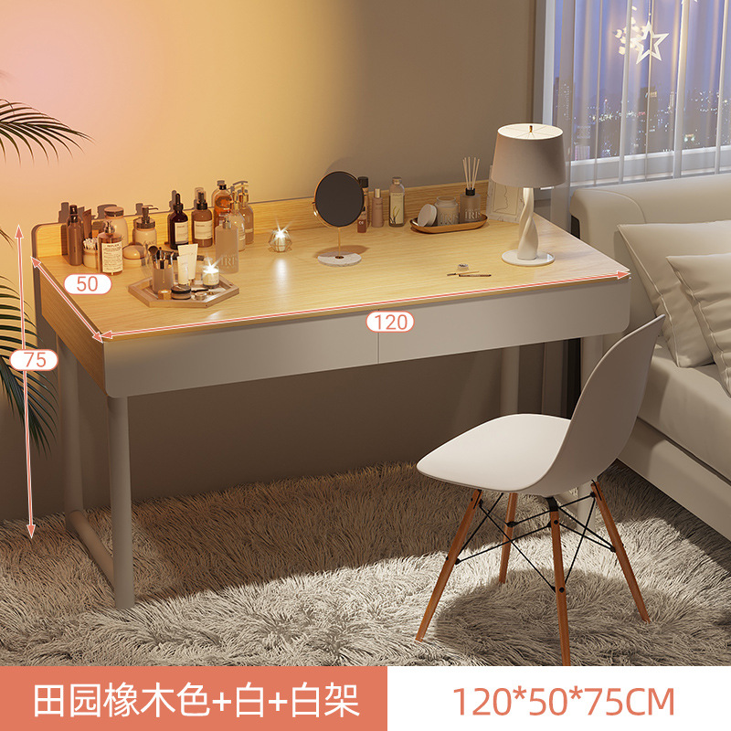 Mesa de maquillaje simple dormitorio de niñas hogar blanco comedor de vestir ins viento simple alquiler de escritorio de computadora