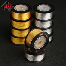 龙结手工编织DIY线材珠宝手链覆膜不掉色3股6股9股12股15股金银线