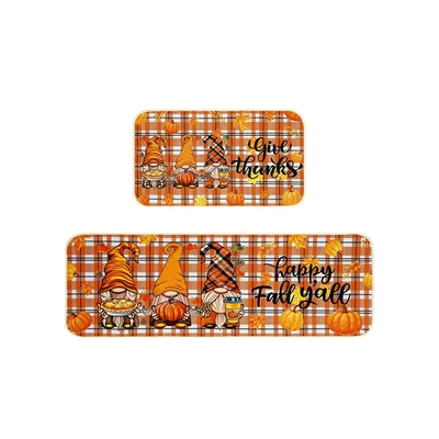Amazon Autumn Pumpkin Print: Avtomobil döşəmə paspasları - kqs02-40cm60cm