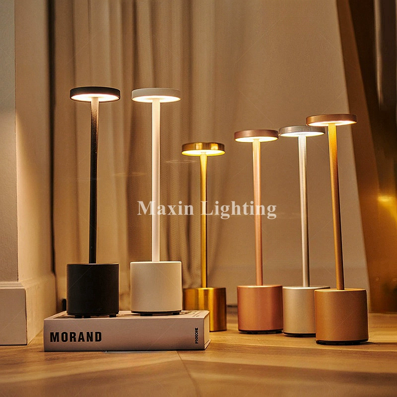 LED сенсорная настольная лампа для гостиной, для отеля, для кровати, американский стиль