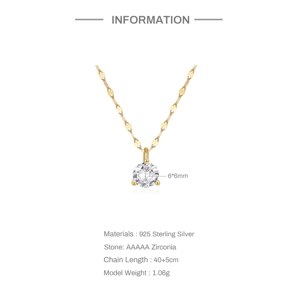 1g Weight 18K Gold Plated Plating Material 925 Sterling Silver Pendant Material Pendant Necklace Classification 925 sterling silver Chain Material cable chain Chain Type 1 Piece Quantity Holiday, Daily Occasion 925 Sterling Silver Material Geometric, Heart Shape Pattern All Seasons Season Women's Gender Simple Style, Classic Style Style 925 Sterling Silver Cable Chain Geometric Heart Shape Pendant Necklace 3