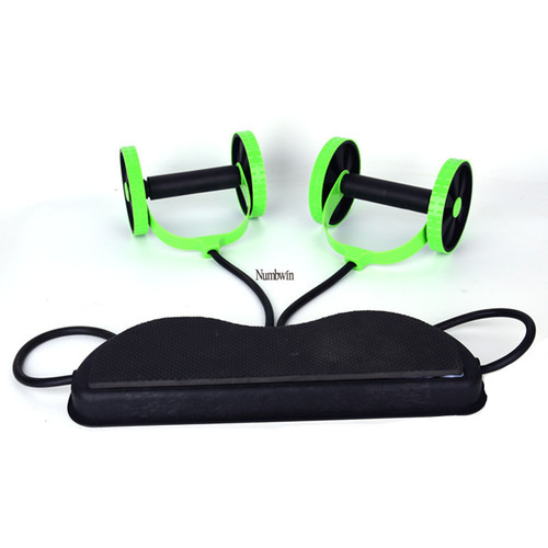 Folding abdominal wheel, adjustable auxiliary rope, five levels of strength, elastic rebound push-up rack available cross-border Amazon