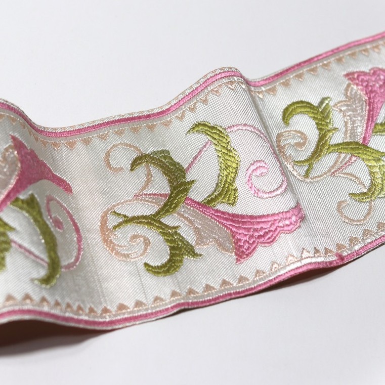 9,2 cm de ancho alta precisión patrón de la cinta caballo cara falda Hanfu corredor de mesa cama sofá cojín mantel decorativo costura
