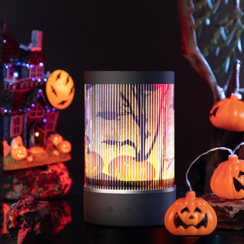 鹿動畫氛圍投影燈氛圍燈宇宙星空燈小夜燈兒童小夜燈