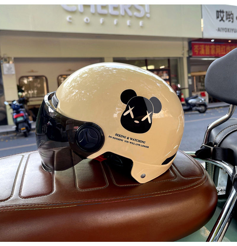 Electric Vehicle Helmet 3C Certified National Standard Sunscreen Safety Helmet