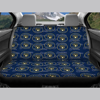 Universal seat cover, Milwaukee Brewers logo, for