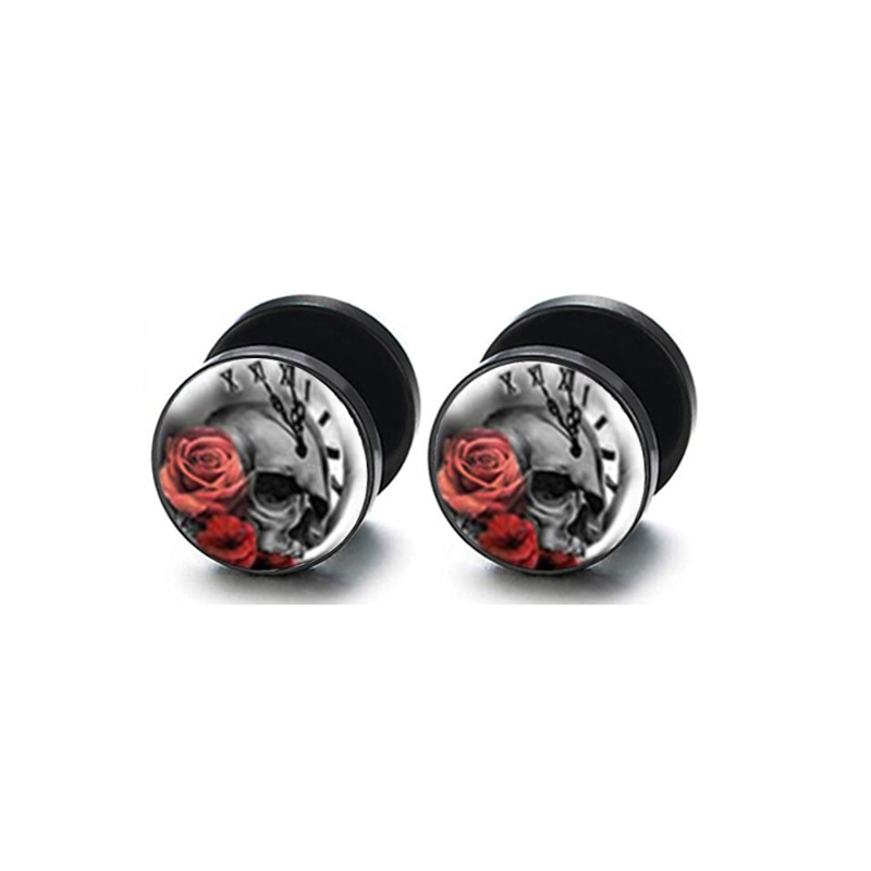 Retro Ethnic Star Stainless Steel Ear Clip - Fashion Earring for Men Women detail image 13