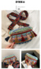 Ethnic shoulder bag, chest bag, one-shoulder bag, belt bag, ethnic style, autumn, trend of season