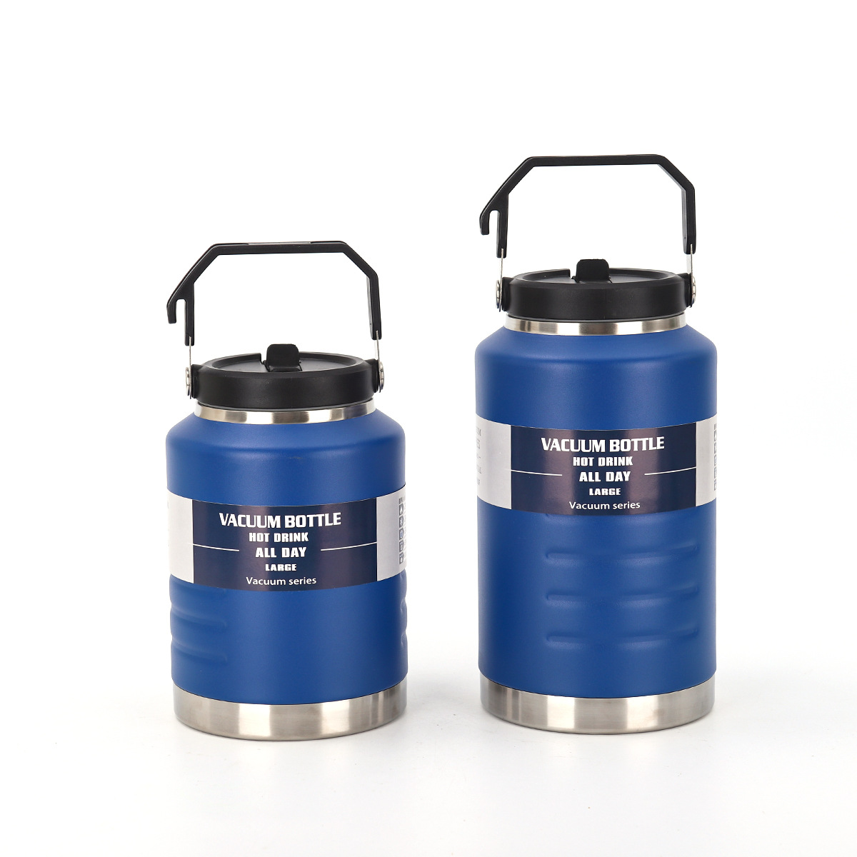 Nueva gran capacidad portátil barril 304 acero inoxidable vacío taza de aislamiento térmico taza de paja de acampamiento de acondicionamiento al aire libre
