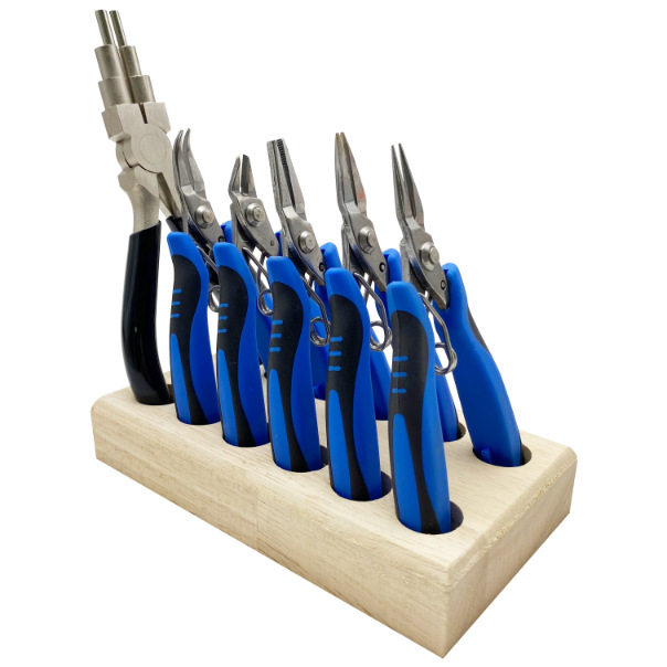 14件套穿珠串珠专用套装工具包4.5寸迷你彩色钳子DIY绕线珠宝首饰