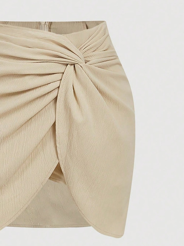 European and American new women's short skirt, women's two-piece sexy skirt