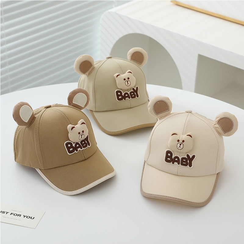 Sombrero infantil primavera y otoño delgado sombrero de pato para niños sombrero de verano sombrero de béisbol de niña encantadora