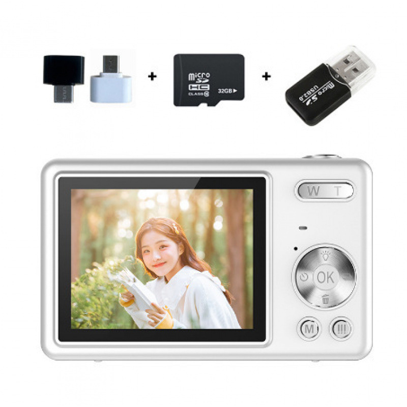 クロスボーダー ccd 高精細 4K ピクセルデジタルカメラ学生エントリーレベルミニカードマシンホーム撮影カメラ|undefined