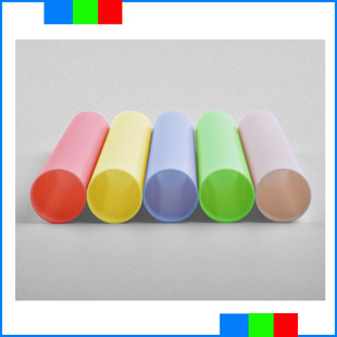 Factory wholesale thickened pipe wall color plastic pipe factory color plastic PVC hard pipe 18MM outer diameter plastic