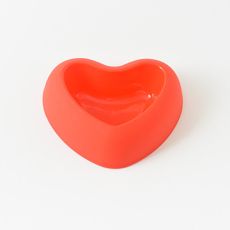 Nuevos suministros para mascotas Perro Amor Tazón perro tazón perro Tazón de arroz gato plástico solo tazón entrega de una sola pieza